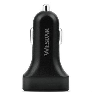 WESDAR CARGADOR 12V 5V 2.4A 2 USB Dual ports หัวชาร์จในรถ usb charger ชาร์จแบตในรถ หัวชาร์จ adapter car