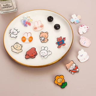 kingshopping XK11(ร้านไทย) เข็มกลัด เรซิ่น ลายการ์ตูน (แฟชั่นสําหรับผู้หญิง)