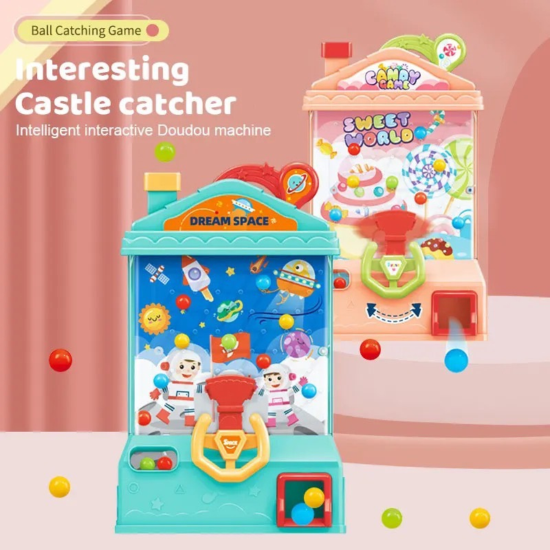 ตู้จับบอล ลายอวกาศ ลายขนมหวาน ตู้เกมส์รับบอล ตู้รับบอล ของเล่น 2317 - รูปที่ 5