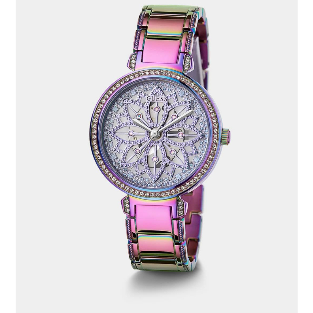 นาฬิกา Guess Watch ของแท้ รุ่น Lily สีม่วง Ridescentple (GW0528L4)