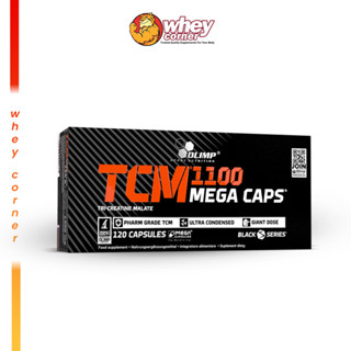 Olimp TCM MEGA CAPS - 120 caps ครีเอทีน ก่อนออกกำลังกาย pre-workout