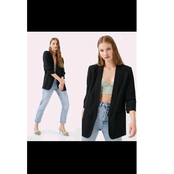 Stradivarius Black Blazer