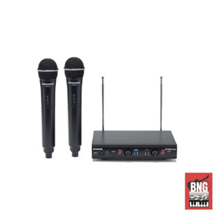 SAMSON STAGE 212 Dual VHF Handheld Wireless System ไมค์ลอย ไร้สายแบบ คู่ 2 ตัว