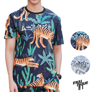 MUUNIQUE JP.T-shirt  เสื้อยืด รุ่น T-S New Tiger