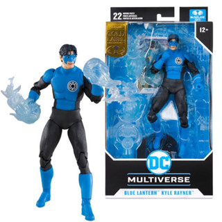 Mcfarlane Blue Lantern Kyle Rayner Gold Label