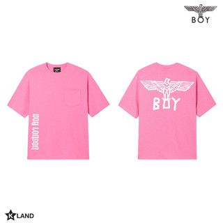 BOY LONDON บอย ลอนดอน T-SHIRT เสื้อยืด คอกลม ของแท้ 100% (BOY22TS1911N)