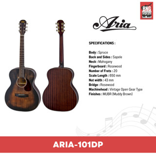 ARIA-101DP กีตาร์โปร่ง DELTA PLAYER