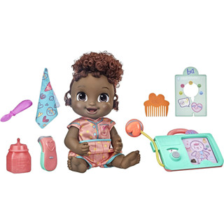ขยับได้มีเสียงมากกว่า50เสียง//Baby Alive Lulu Achoo Doll Black Hair