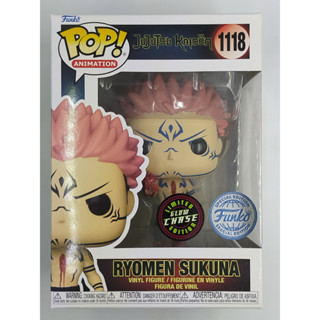 Funko Pop Jujutsu Kaisen - Ryomen Sukuna [ Chase / เรืองแสง ] #1118 (กล่องมีตำหนิ)