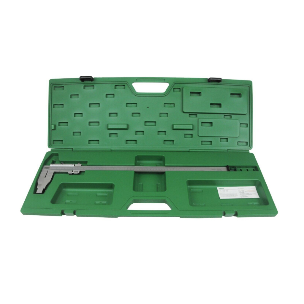 เวอร์เนีย (ปากยาว 100 มม.) ( Vernier Caliper (jaw length 100mm))INSIZE รุ่น 1214-500 ระยะ 0-500mm/0-20" (**สินค้าใหม่**)