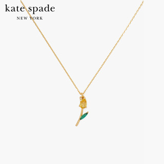 KATE SPADE NEW YORK GREENHOUSE TULIP MINI PENDANT KC165 สร้อยคอ