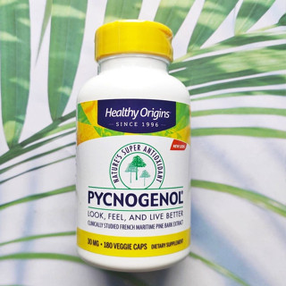 Pycnogenol 30mg 180 Veggie Caps (Healthy Origins®) ลดเลือนจุดด่างดำ