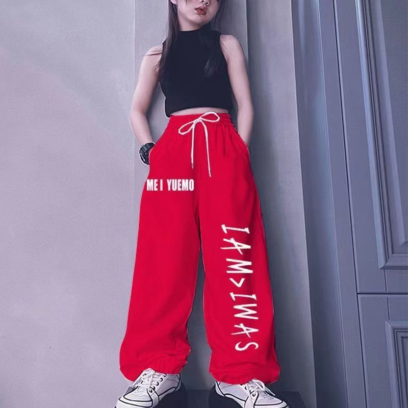 พร้อมส่ง*กางเกงเด็กทรงหลวมฮอิปฮอปสตรีทแดนว์แจ็สขาจั๊ม