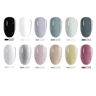 สีเจล สีทาเล็บ GEL POLISH สีขวดน่ารัก สดใส ตามเฉดสีเลย 10 ml.