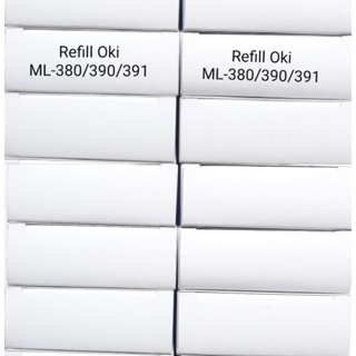 รีฟิวผ้าหมึก Ribbon refill OKI 380/390/391 สำหรับเครื่อง OKI ML-380/390/391