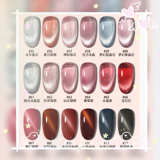 สีเจลลูกแก้ว ZHIYAYA สีเจลเกรดดีเม็ดสีแน่น ทาง่าย สีสวย ติดทน ขนาด 15ml.🌈 พร้อมส่งในไทย 🌈