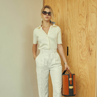 Anē  weekend polo (women), เสื้อโปโลผ้ายืด ane.wear