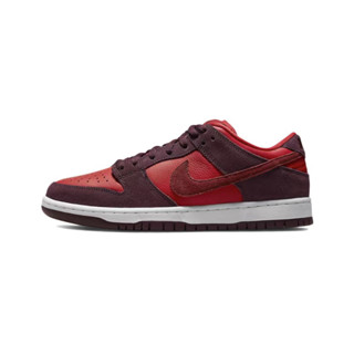 Nike Dunk SB Low Pro "Cherry" ของแท้ 100% แลกเปลี่ยนอย่างรวดเร็ว