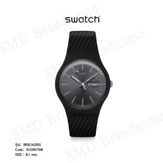 SWATCH นาฬิกาข้อมือ รุ่น BRICAGRIS Code: SUOM708