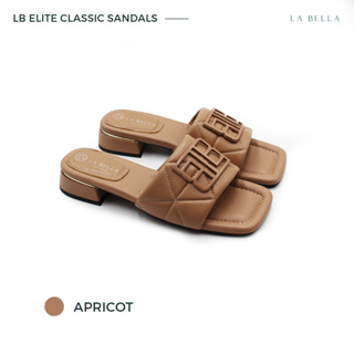 LA BELLA รุ่น LB ELITE CLASSIC SANDALS - APRICOT