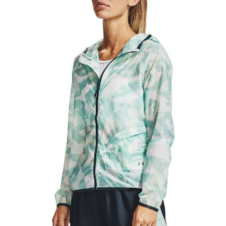 Under Armour Women’s Run Anywhere Storm Jacket in Seaglass Blue Sz M