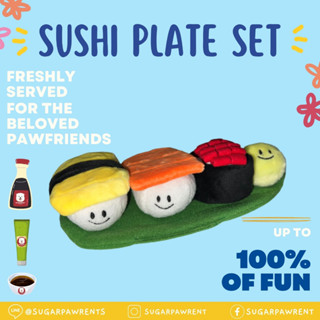 Sugarpawrent Sushi set