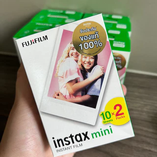 ส่งไว✅ หมดอายุ 04/2027 FujiFilm Instax Mini ขอบขาว ของแท้100% ศูนย์ไทย ฟิล์มโพลารอยด์