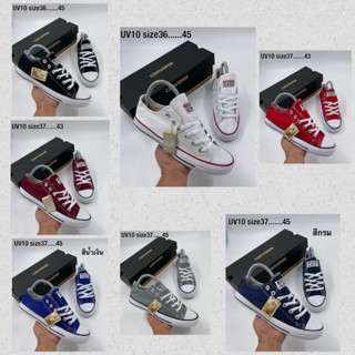 [พร้อมจัดส่ง] รองเท้าผ้าใบ ผู้หญิงและผู้ชาย รองเท้า All Star Sz 36...45 (มี 5 สี)