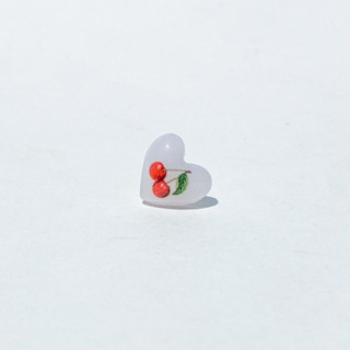 จิวต่างหูเกาหลี More Than Piercing: A222 Cherry Heart