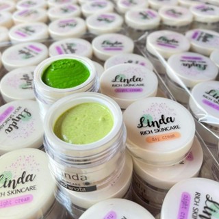 (1ชุด2ตลับ)ครีมลินดา ริช Linda Rich Skincare ครีมกลางวัน+ครีมกลางคืน