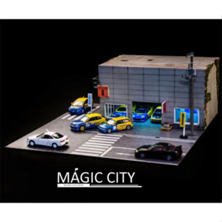 ฉากไดโอรามา Magic City Diorama Type One Japan Tuner Shop