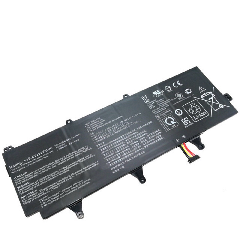 (พรีออเดอร์) ASUS แบตเตอรี่ C41N1802 ของเทียบ ( Rog ZEPHYRUS S GX701G GX701GV GX701GW GX701GVR Serie
