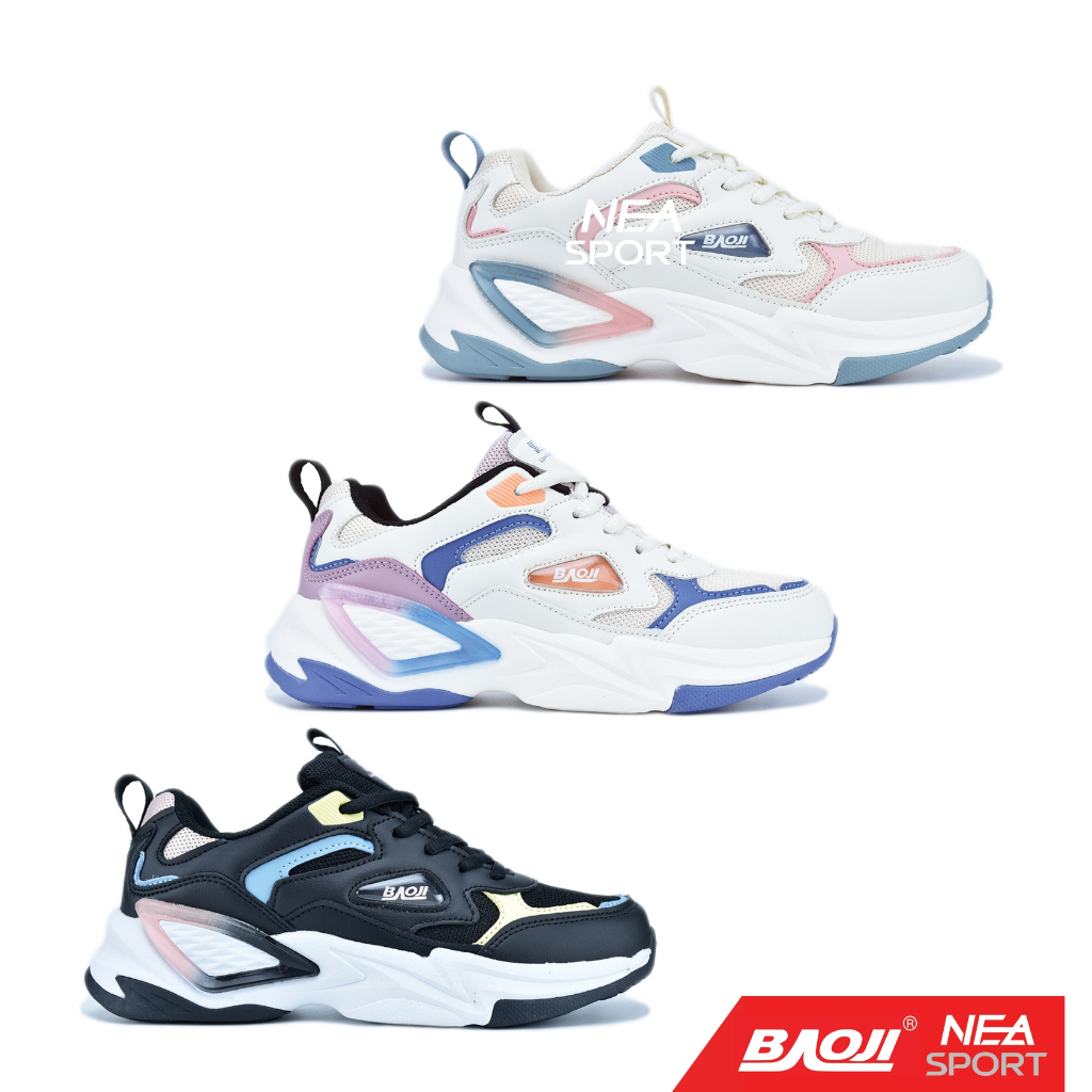 [ลด30% เก็บโค้ด 2509FASHDD] BAOJI 935 Melody of Love รองเท้าผ้าใบ บาโอจิ ผู้หญิง