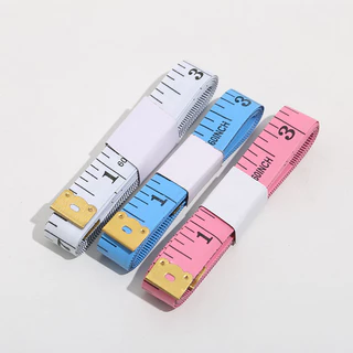 [F0515] สายวัด (สุ่มสี) สายวัดเอว ขนาด 150 ซม. / 60 นิ้ว