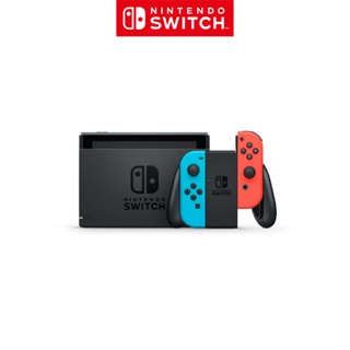 [Nintendo Official Store] Nintendo Switch Neon Blue/Neon Red (เครื่องเล่นเกมและจอยคอน)