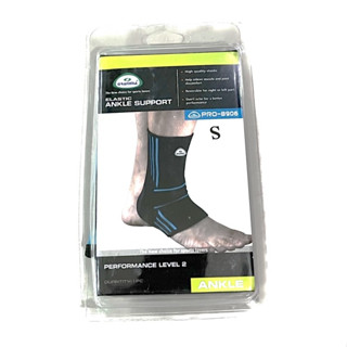 ผ้าสวมข้อเท้า GRAMMA PRO-8906 #S (สีดำ) Size S Ankle support