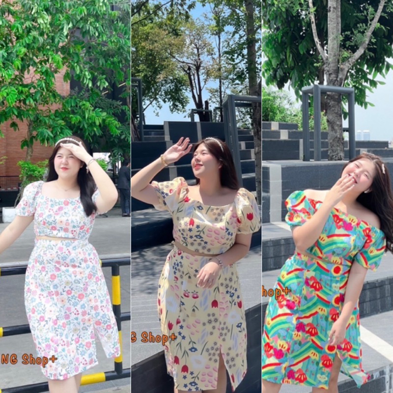 MT ชุดเซ็ต2 ชิ้น สาวอวบรับSummer น่ารักหวานๆในวันที่สดใส