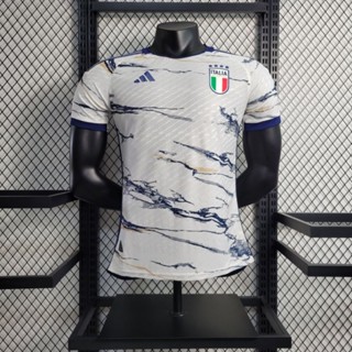 เสื้อทีมชาติอิตาลี Italy Away Player เสื้อฟุตบอลเกรดนักเตะ 2023