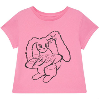 PNG BUNNY BABY TEE (PINK)