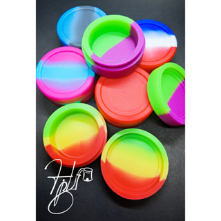 Silicone Container กระปุกซิลิโคน สูญญากาศ 2ML,5ML,10ML for Wax/Shatter/Dab/Rosin/Resin