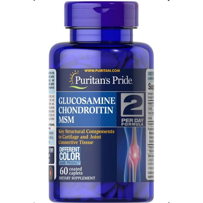 ðāļāļĢāđāļāļĄāļŠāđāļ āđāļāđ ðŊ% Puritan's Pride Triple Strength Glucosamine, Chondroitin & MSM Joint SootherÂŪ