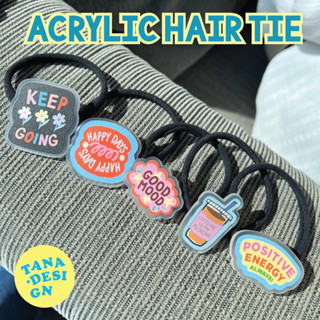 Acrylic hair tie (Tana.design)