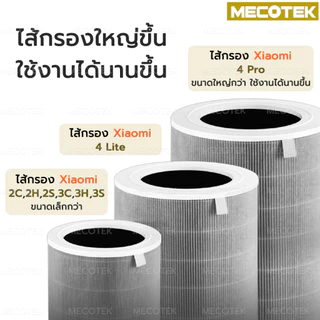 RFID ไส้กรองอากาศ สำหรับ เครื่องฟอกรุ่น Xiaomi 4 / 4 Lite / 4 Pro และ 2S/2H/Pro/3H Xiaomi Filter ไส้กรอง 4compact