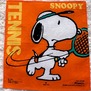 Snoopy ผ้าเช็ดหน้า สนูปปี้