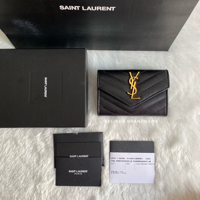 [ขายแล้ว] Ysl cardholder Y21 แท้100%