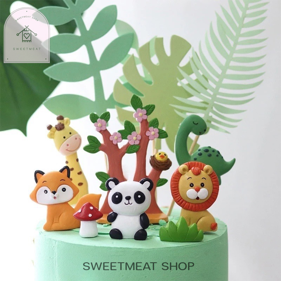 ตุ๊กตาเรซินสวนสัตว์ ZOO ตุ๊กตาตรีมป่า