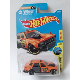 มีหลายภาพ,โมเดลรถแท็กซี่ Hot Wheel  Track Star,Time Attaxi