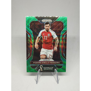 Denmark Green Wave Panini Prizm World Cup 2022