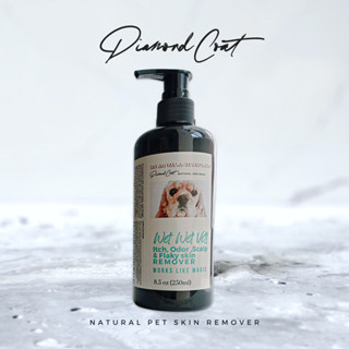 Diamond Coat Wet Wet Vet 250ml แชมพูสุนัข แชมพูเลิกเลียเท้า หลังอาบเห็นความต่างทันที ลดคัน ลดกลิ่นตัว ขนหวีง่าย