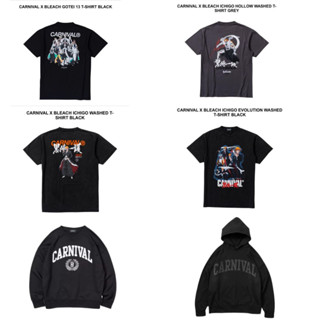 [ พร้อมส่ง ] เสื้อยืด CARNIVAL® x Bleach T-SHIRT &amp; Carnivalss23 HOODIE ของแท้